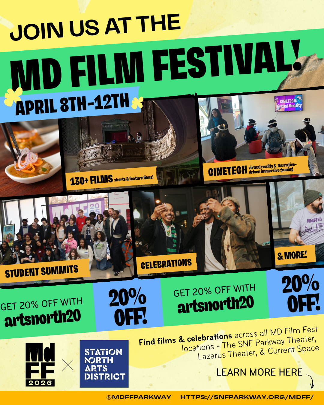 2026 Maryland Film Festival — Station North Arts District